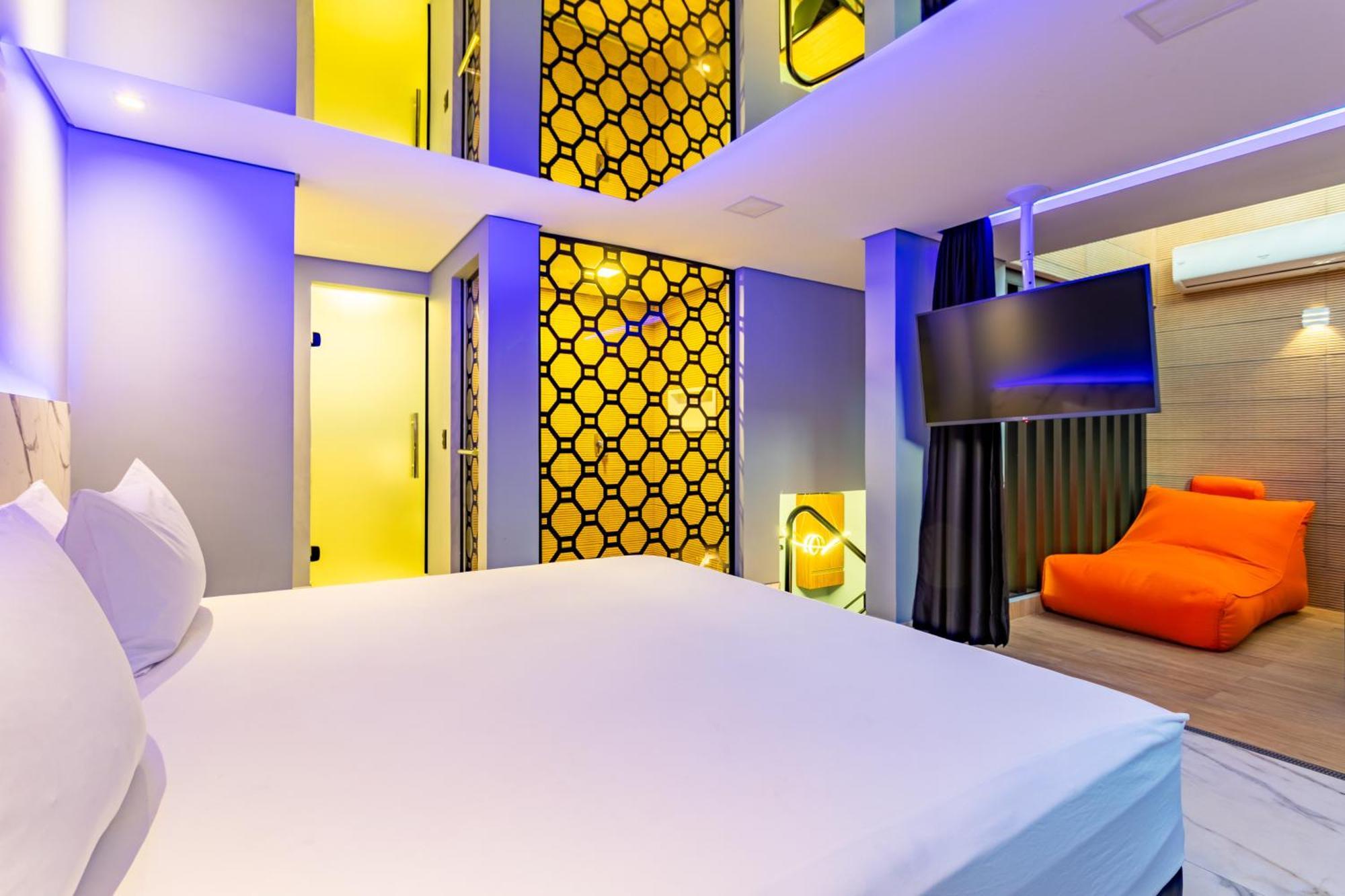 Drops Motel Brasilia Núcleo Bandeirante エクステリア 写真