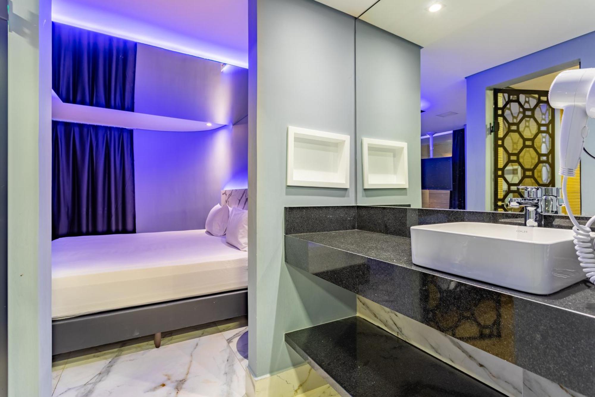 Drops Motel Brasilia Núcleo Bandeirante エクステリア 写真